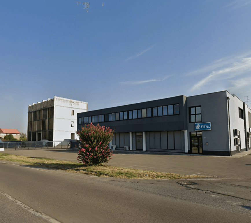 Sede del Poliambulatorio Atena in Via Tommaso Edison 1/G a Calerno (Reggio Emilia)